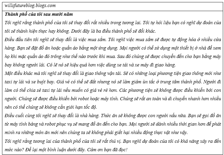 Unit 10 - Units Review - SBT Tiếng Anh 11 iLearn Smart World 1 2