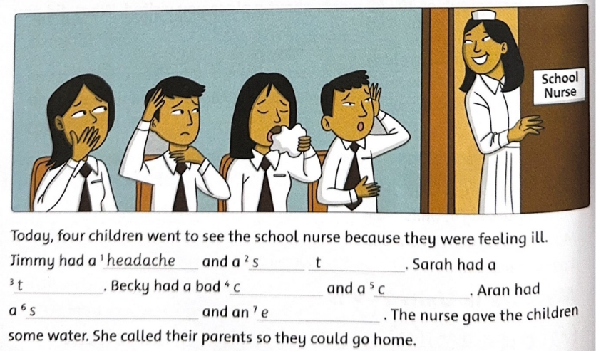 Unit 10: What's the matter? - SBT Tiếng Anh 5 - Family and Friends 1 1