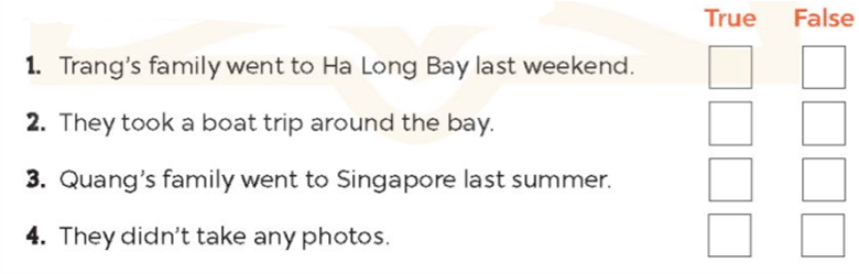 Unit 11. Family time - SBT Tiếng Anh 5 - Global Success 5 1