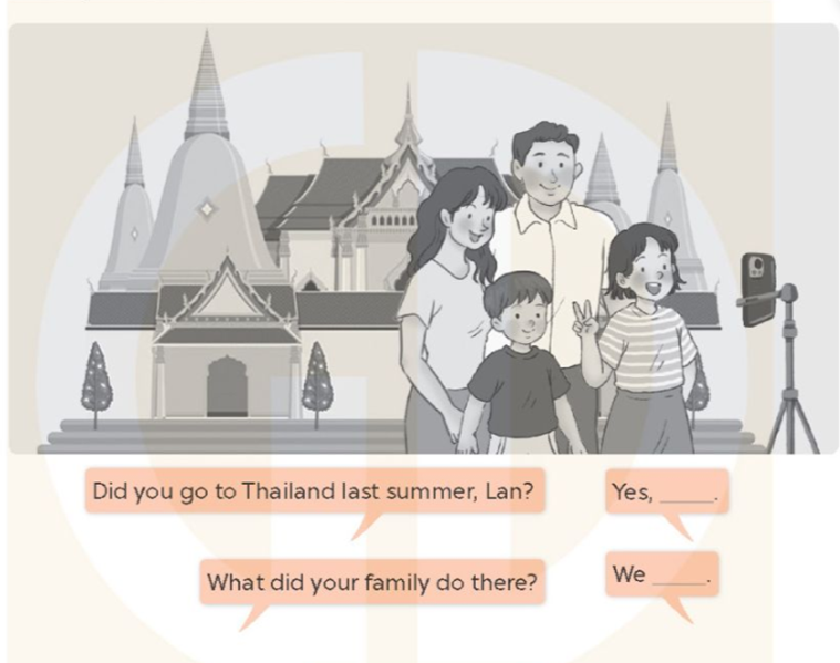 Unit 11. Family time - SBT Tiếng Anh 5 - Global Success 6 1