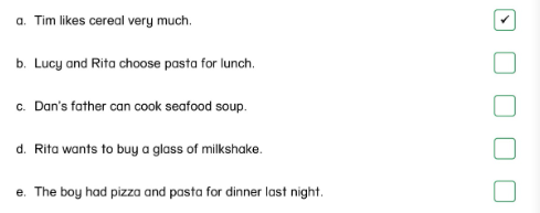 Unit 11. Foods and drinks - SBT Tiếng Anh 5 - Phonics Smart 5 1