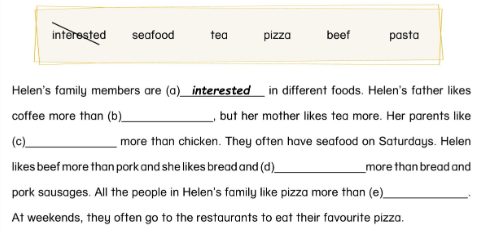 Unit 11. Foods and drinks - SBT Tiếng Anh 5 - Phonics Smart 6 1