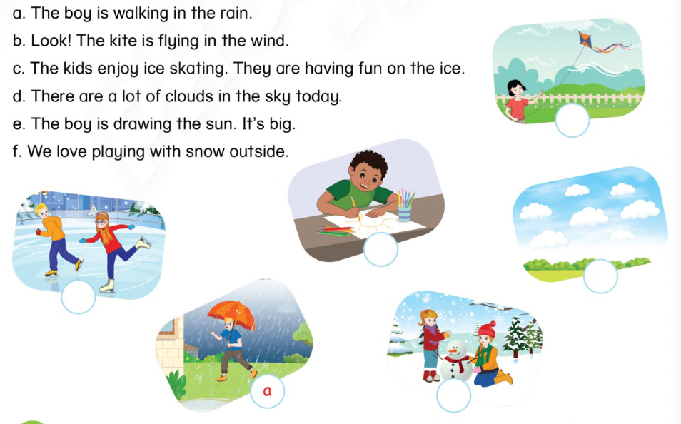 Unit 11. The weather - SBT Tiếng Anh 4 - Phonics Smart 1 1