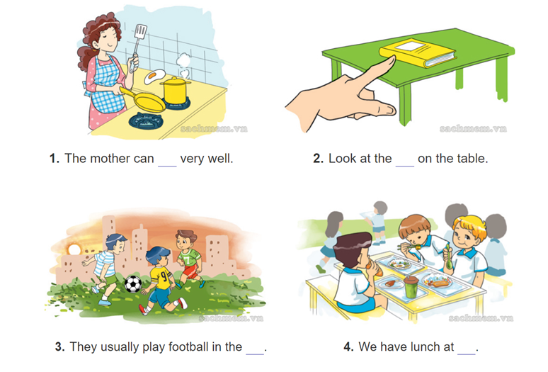 Unit 11. What time is it? trang 44 Sách bài tập (SBT) Tiếng Anh 4 mới 1 1