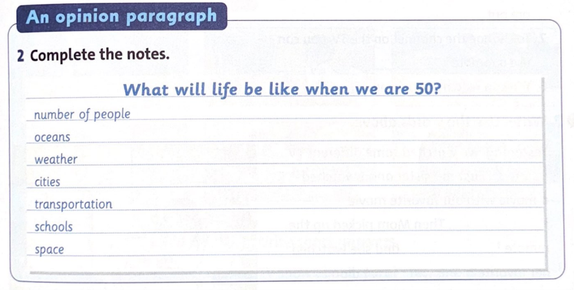 Unit 11: Will it really happen? - SBT Tiếng Anh 5 - Family and Friends 14 1