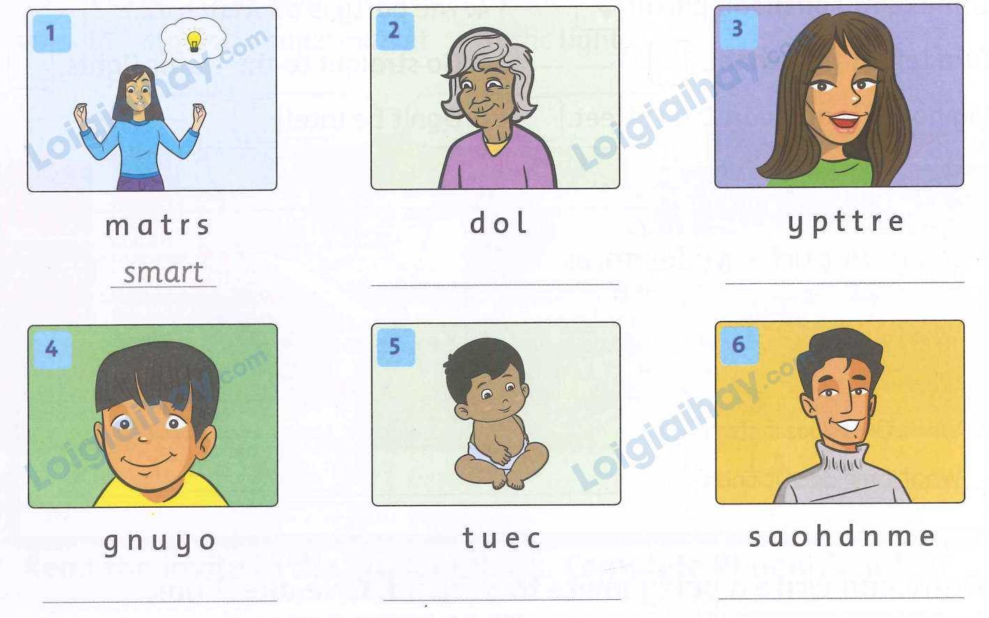 Unit 12. A smart baby! - SBT Tiếng Anh 4 - Family and Friends 0 1