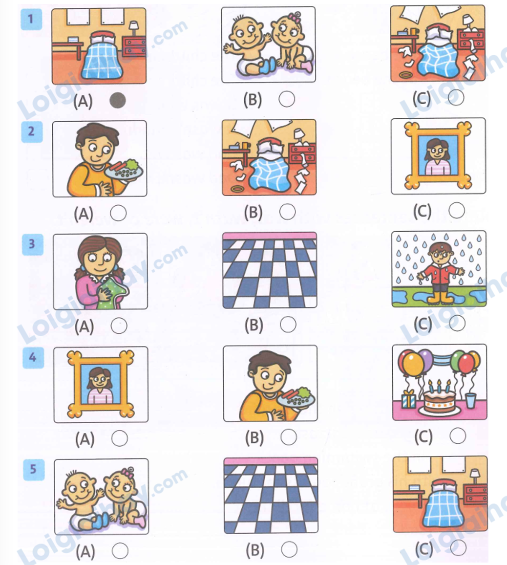 Unit 12. A smart baby! - SBT Tiếng Anh 4 - Family and Friends 5 1