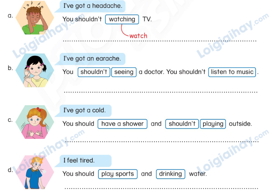 Unit 12. Health - SBT Tiếng Anh 4 - Phonics Smart 11 1