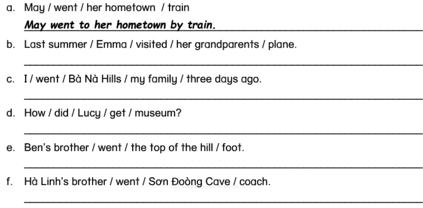 Unit 12. The world around us - SBT Tiếng Anh 5 - Phonics Smart 3 1