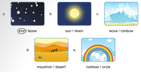 Unit 12. The world around us - SBT Tiếng Anh 5 - Phonics Smart 4 1