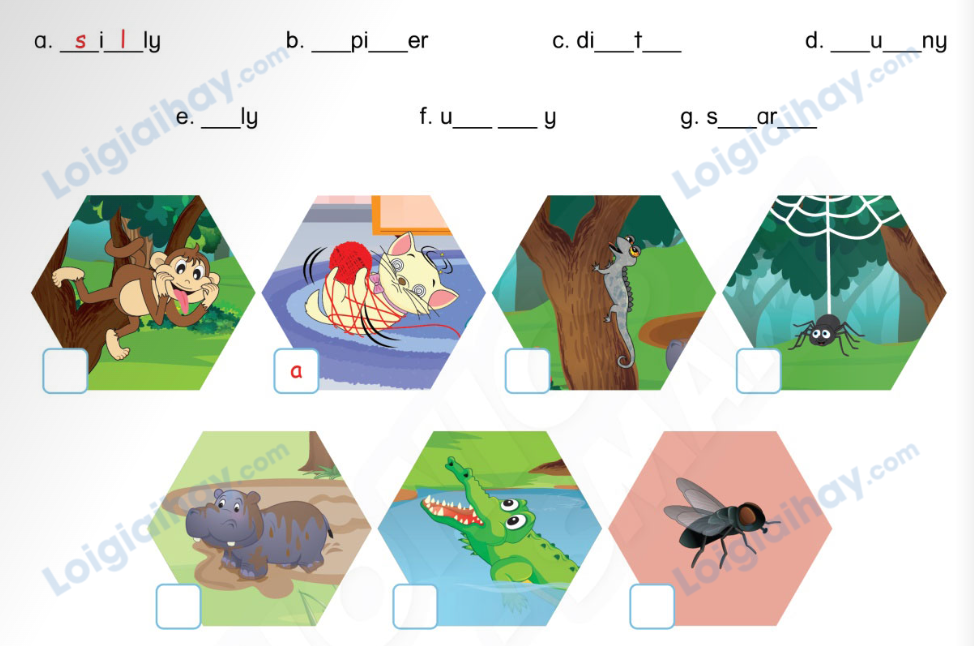 Unit 13. Animals - SBT Tiếng Anh 4 - Phonics Smart 4 1