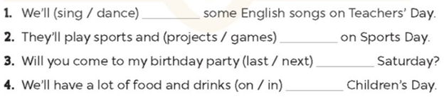 Unit 13. Our special days - SBT Tiếng Anh 5 - Global Success 2 1