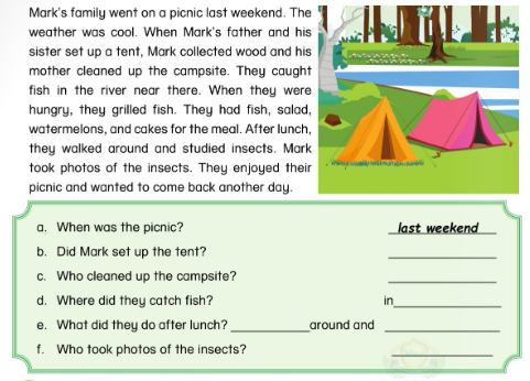 Unit 14. Camping - SBT Tiếng Anh 5 - Phonics Smart 5 1