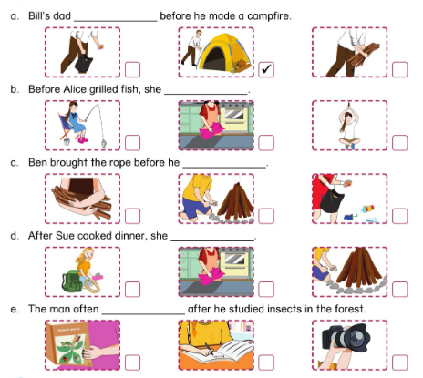 Unit 14. Camping - SBT Tiếng Anh 5 - Phonics Smart 6 1