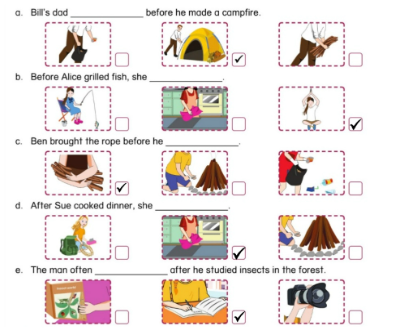 Unit 14. Camping - SBT Tiếng Anh 5 - Phonics Smart 6 2