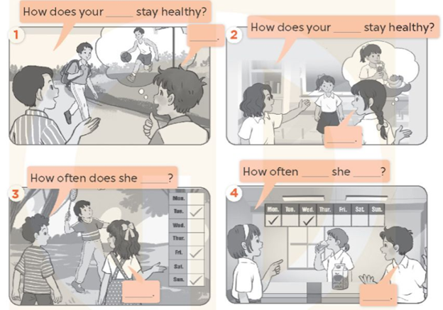 Unit 14. Staying healthy - SBT Tiếng Anh 5 - Global Success 6 1