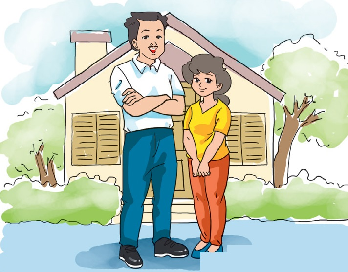 Unit 14. What does he look like? trang 56 Sách bài tập (SBT) Tiếng Anh 4 mới 9 1