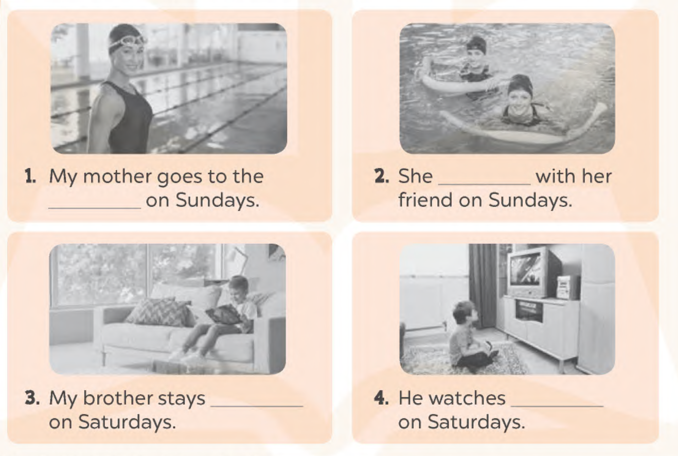 Unit 15. My family's weekends - SBT Tiếng Anh 4 - Global Success 2 1