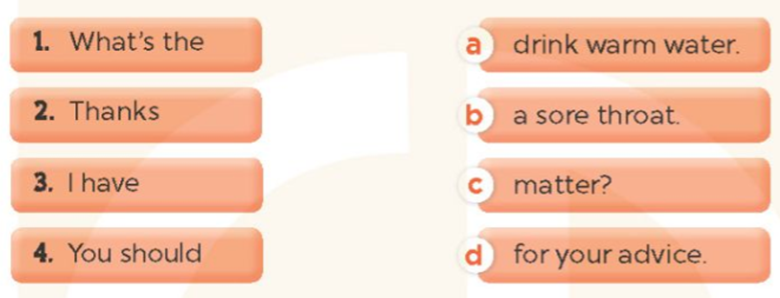 Unit 15. Our health - SBT Tiếng Anh 5 - Global Success 3 1