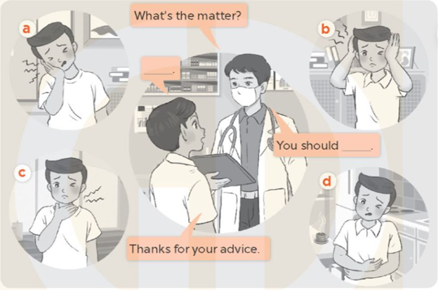 Unit 15. Our health - SBT Tiếng Anh 5 - Global Success 6 1