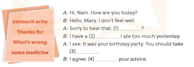 Unit 15. Our health - SBT Tiếng Anh 5 - Global Success 7 1