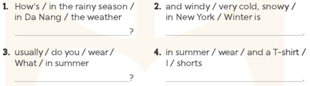 Unit 16. Seasons and the weather - SBT Tiếng Anh 5 - Global Success 9 1