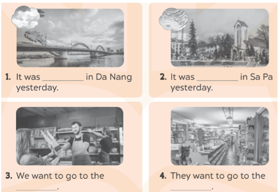 Unit 16. Weather - SBT Tiếng Anh 4 - Global Success 2 1