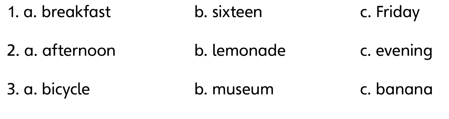 Unit 2. Day by day - SBT Tiếng Anh 4 - Explore Our World 8 1