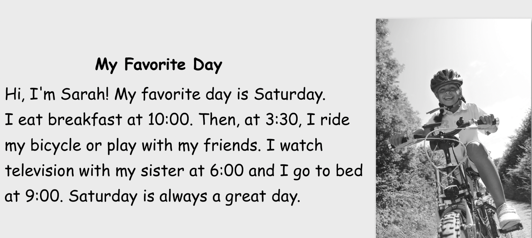 Unit 2. Day by day - SBT Tiếng Anh 4 - Explore Our World 9 1