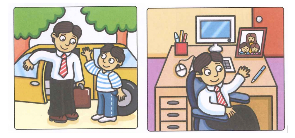 Unit 2. Does he work in a police station? - SBT Tiếng Anh 4 - Family and Friends 8 1