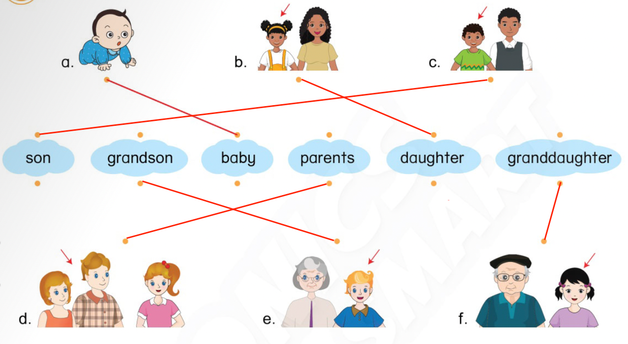 Unit 2. Family and Friends - SBT Tiếng Anh 4 - Phonics Smart 0 2