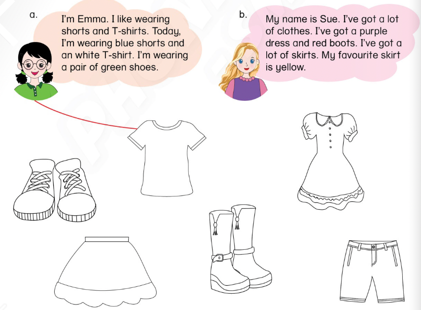 Unit 2. Family and Friends - SBT Tiếng Anh 4 - Phonics Smart 5 1