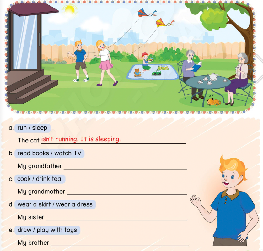 Unit 2. Family and Friends - SBT Tiếng Anh 4 - Phonics Smart 7 1