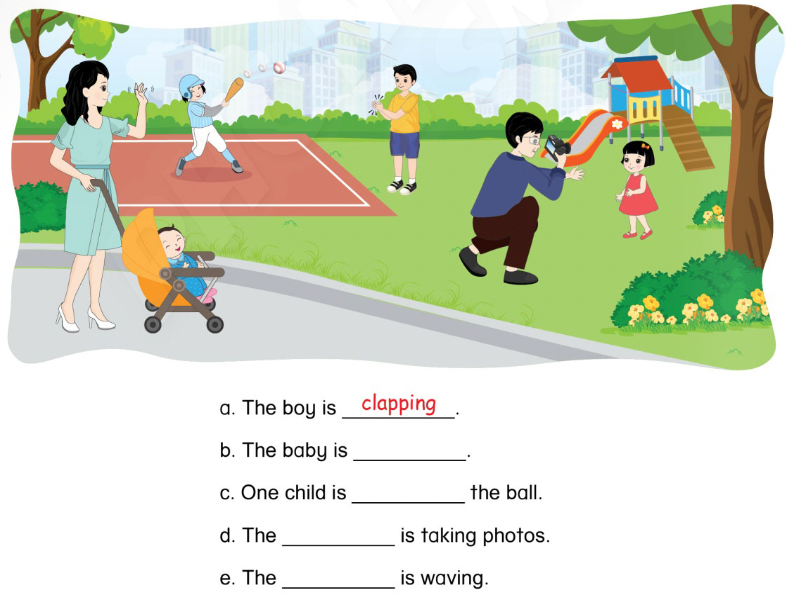 Unit 2. Family and Friends - SBT Tiếng Anh 4 - Phonics Smart 9 1