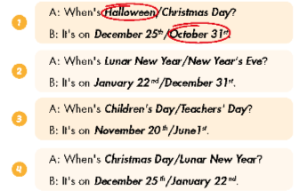 Unit 2. Holidays - SBT Tiếng Anh 5 - iLearn Smart Start 6 1