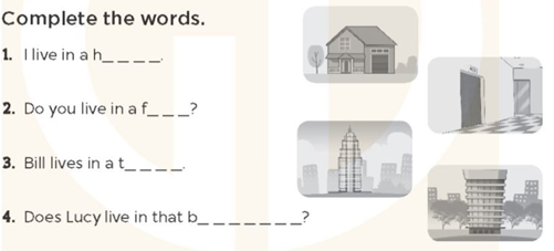 Unit 2. Our homes - SBT Tiếng Anh 5 - Global Success 1 1