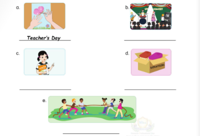 Unit 2. School activities - SBT Tiếng Anh 5 - Phonics Smart 1 1