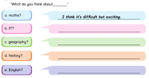 Unit 2. School activities - SBT Tiếng Anh 5 - Phonics Smart 14 1