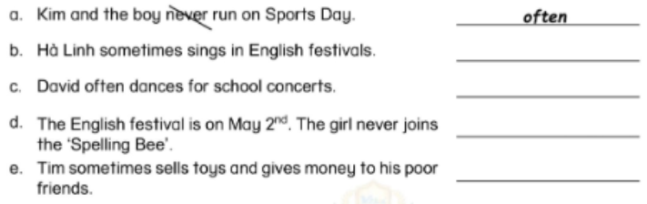 Unit 2. School activities - SBT Tiếng Anh 5 - Phonics Smart 3 1