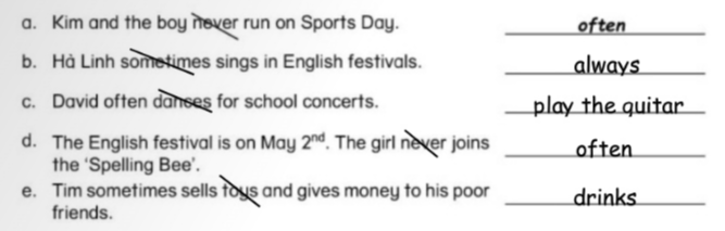 Unit 2. School activities - SBT Tiếng Anh 5 - Phonics Smart 3 2