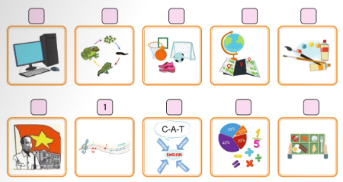 Unit 2. School activities - SBT Tiếng Anh 5 - Phonics Smart 4 1