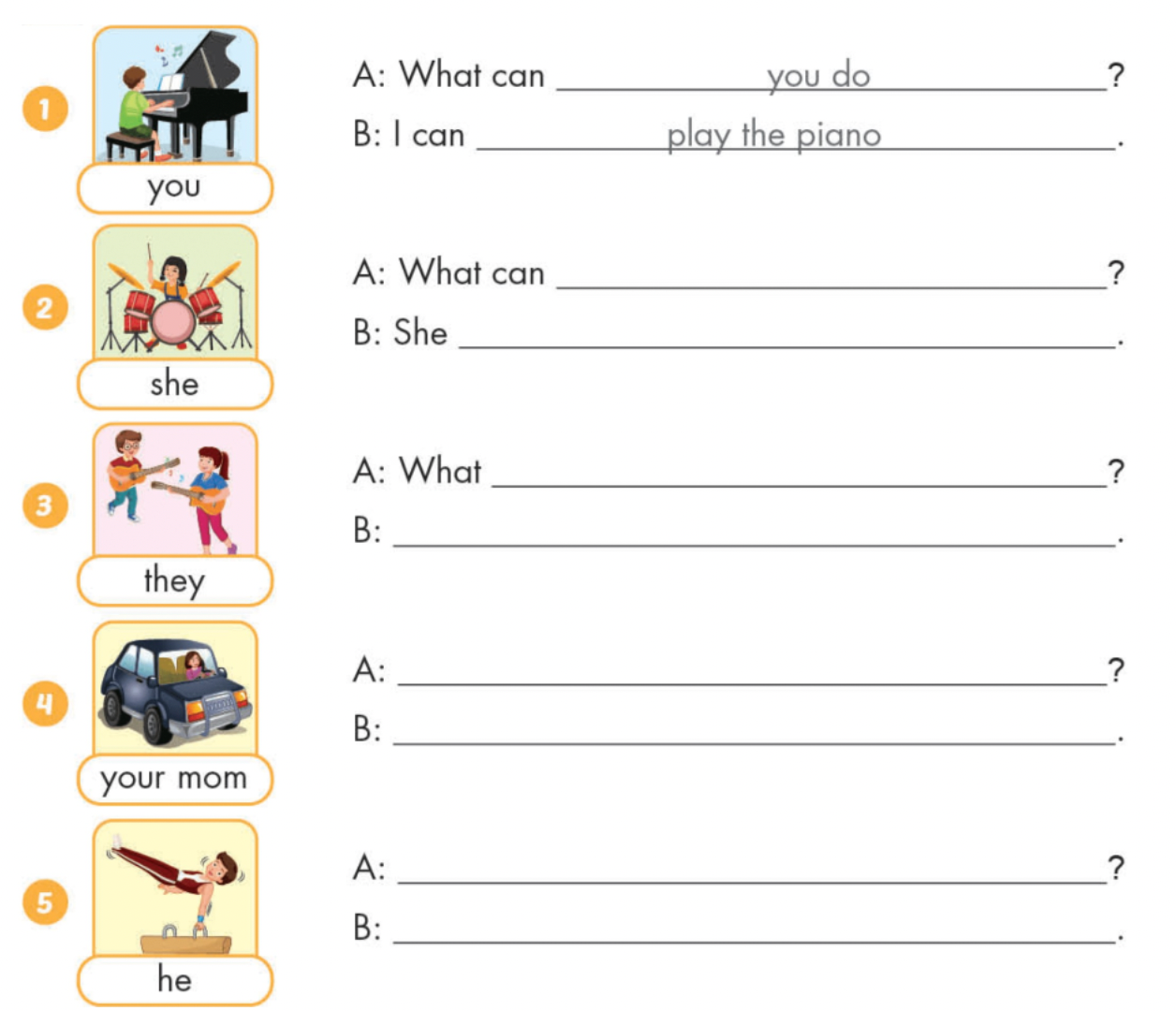 Unit 2. What can I do - SBT Tiếng Anh 4 - iLearn Smart Start 11 1