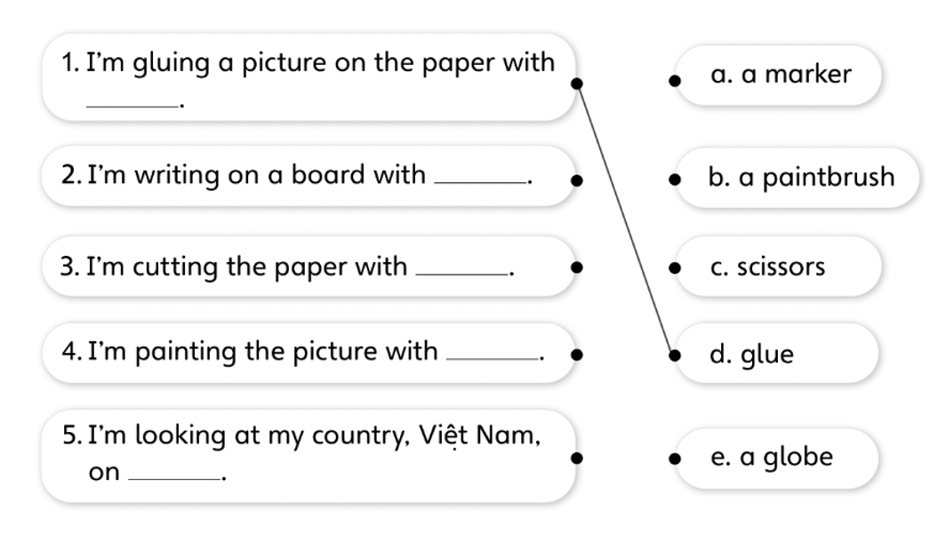 Unit 3. Fun at school - SBT Tiếng Anh 4 - Explore Our World 6 1