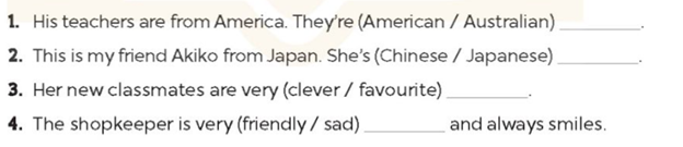 Unit 3. My foreign friends - SBT Tiếng Anh 5 - Global Success 2 1