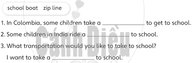 Unit 3: On the Move! - SBT Tiếng Anh 5 - Explore Our World 12 1