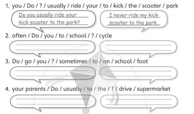 Unit 3: On the Move! - SBT Tiếng Anh 5 - Explore Our World 6 1