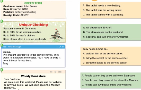 Unit 3 - Review - SBT Tiếng Anh 10 iLearn Smart World 1 1