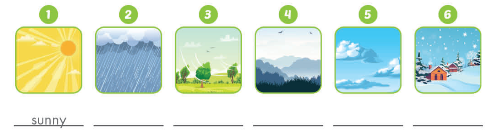 Unit 3. Weather - SBT Tiếng Anh 4 - iLearn Smart Start 0 1