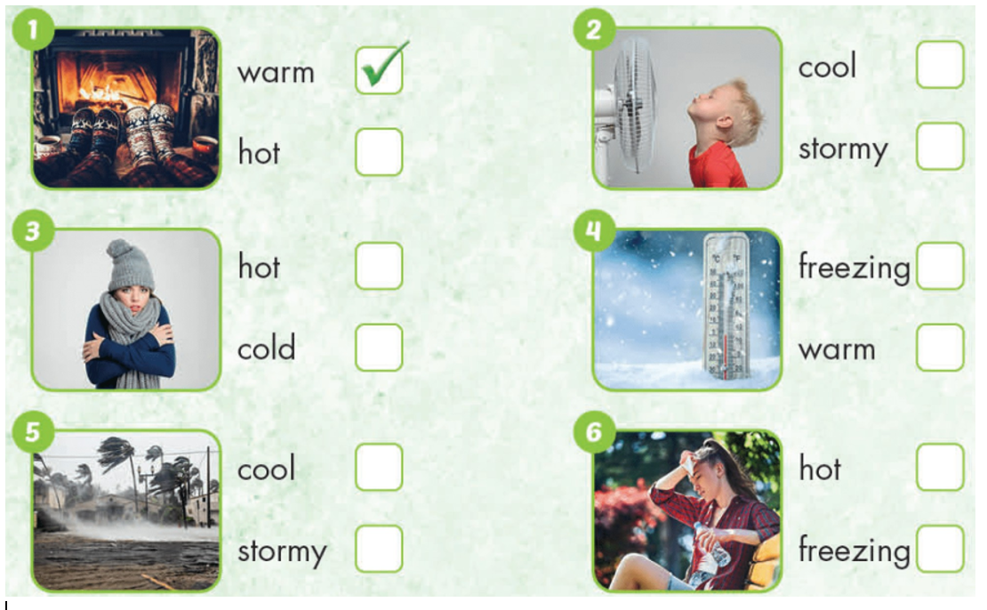 Unit 3. Weather - SBT Tiếng Anh 4 - iLearn Smart Start 12 1