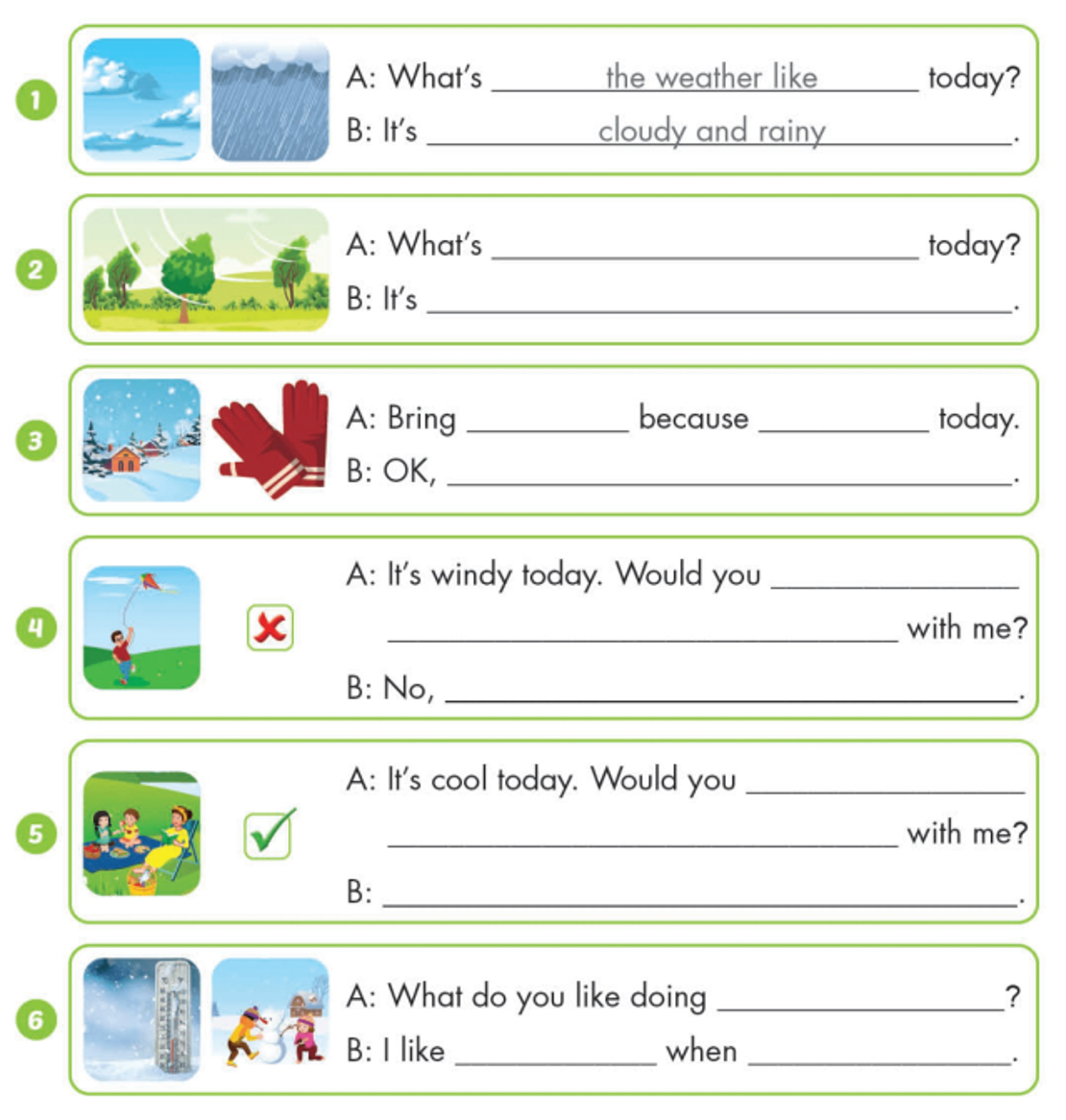 Unit 3. Weather - SBT Tiếng Anh 4 - iLearn Smart Start 19 1